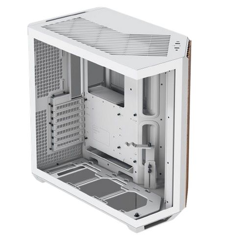 Gabinete ATX APNX - V1 - Branco (Wood Panel, Dual Chamber)