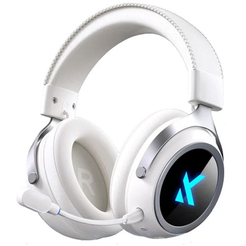Fone de ouvido MCHOSE X9 Gaming Wireless - Branco - MC-X9-1