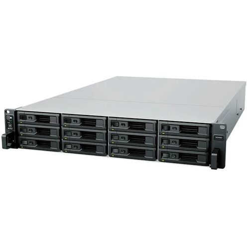 NAS Synology 12 baias SA3400D 2U (Xeon D-1541, 8GB DDR4, 4x 1GbE LAN, sem discos)