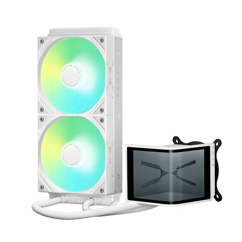 Watercooler TRYX PANORAMA SE 240 ARGB - Branco - L-P240L-AM2M-G0W