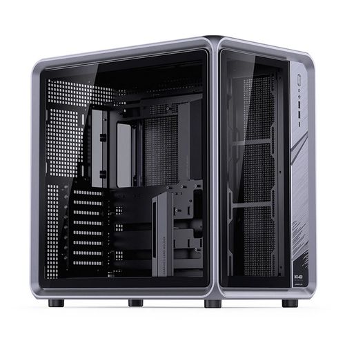 Gabinete ATX - JONSBO BO400 (Vidro lateral, USB-C) - Cinza