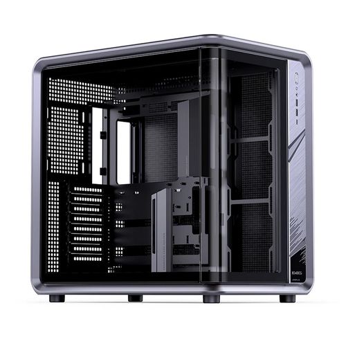 Gabinete ATX - JONSBO BO400CG (Vidro lateral, USB-C) - Cinza