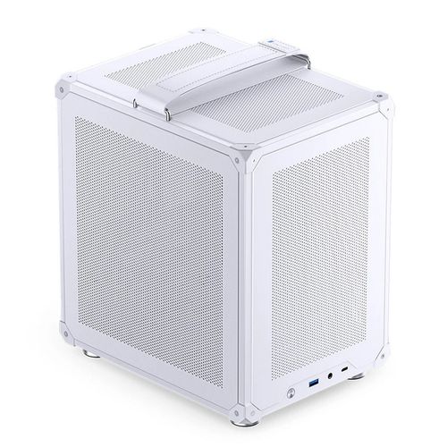 Gabinete ITX - JONSBO C6-ITX (c/ Alça) - Branco