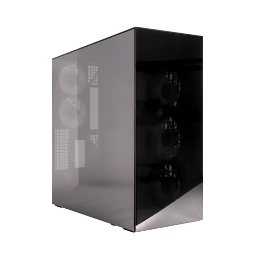 Gabinete ATX - Arctic Xtender - Janela de vidro espelhado, suporte de GPU vertical - Preto - ACPCC00019A