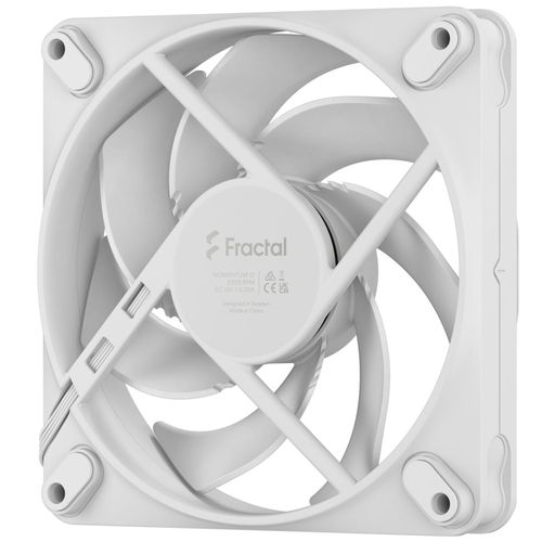 Ventoinha (Cooler) 12cm - Fractal Design - Momentum 12 PWM (Branco) - FD-F-MO1-1202