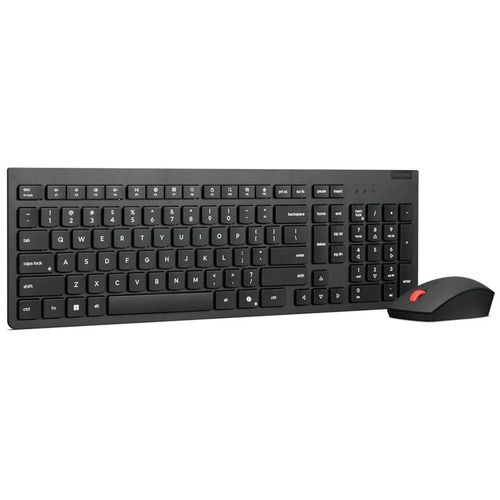 Teclado e Mouse - Sem fio - Lenovo Essential Wireless Gen2 - 4X31R64458 (ABNT2, Pilhas não inclusas)