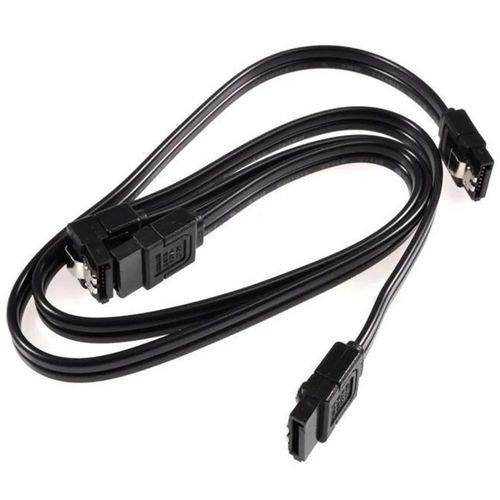 Cabo SATA (Dados) - 40cm c/ trava ASUS - Preto (kit c/ 50) - P/N: 14013-00024900