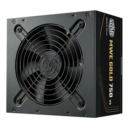 Fonte ATX - 750W - Cooler Master MWE Gold 750 V3 - Preta - MPE-7506-ACAG-BAR
