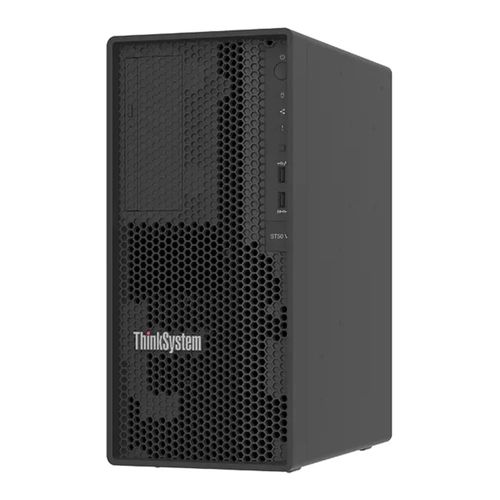 Servidor Lenovo ThinkServer ST50 v3 - 7DF3A02SBR (Xeon E-2200, 1x 16GB DDR5, SSD 960GB, 1 ano on-site)