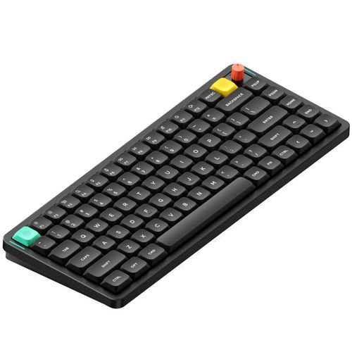 Teclado Mecânico NuPhy Air75 V3 Brown Nano - Wireless, Low Profile, RGB, ANSI, Preto