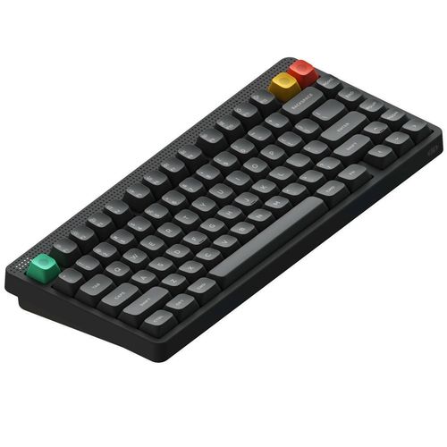Teclado Mecânico NuPhy Node75 Blush max - Wireless, High Profile, RGB, ANSI, Cinza