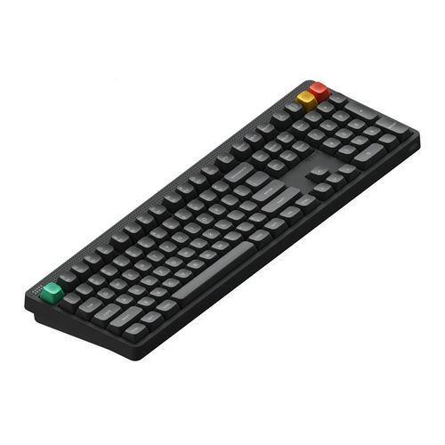 Teclado Mecânico NuPhy Node100 Blush Max - Wireless, High Profile, RGB, ANSI, Cinza