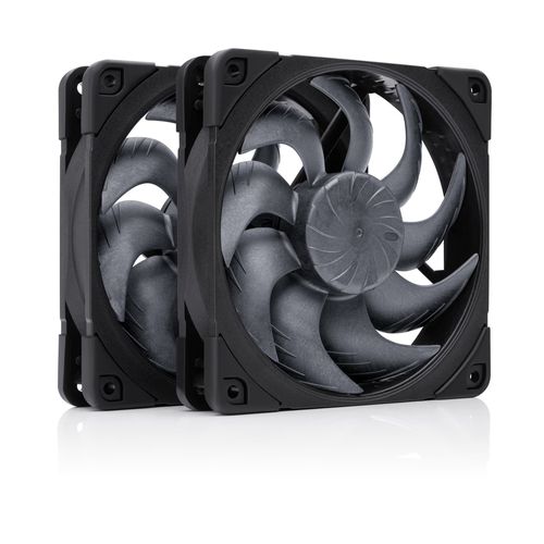 Ventoinha (Cooler) - 12cm Noctua NF-A12X25 G2 PWM SX2-PP Chromax.black (Kit com 2 ventoinhas)