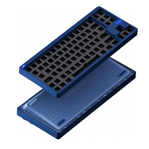 Teclado Mecânico NuPhy Gem80 Tri Mode Keyboardkit - (Sem tecla, sem switch, Wireless, RGB, ANSI, Azul). - G80-TMK-AZ