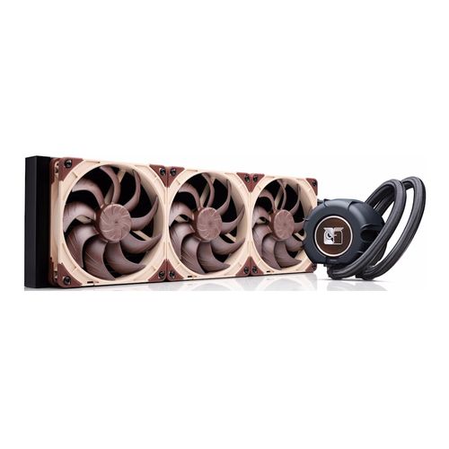 Water Cooler Noctua NL-LC1-42 - 420mm, Silencioso, AMD e Intel, 3x A14 G2 fans - Preto e Marrom