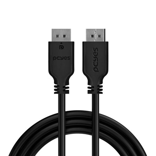 Cabo de vídeo - Displayport - 1.2 - 2m - Preto - PCYes - PDPM-2